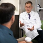 Dr. Robert Green and patient